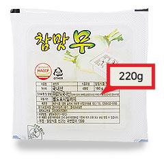 참맛무(PP용기) - 220g